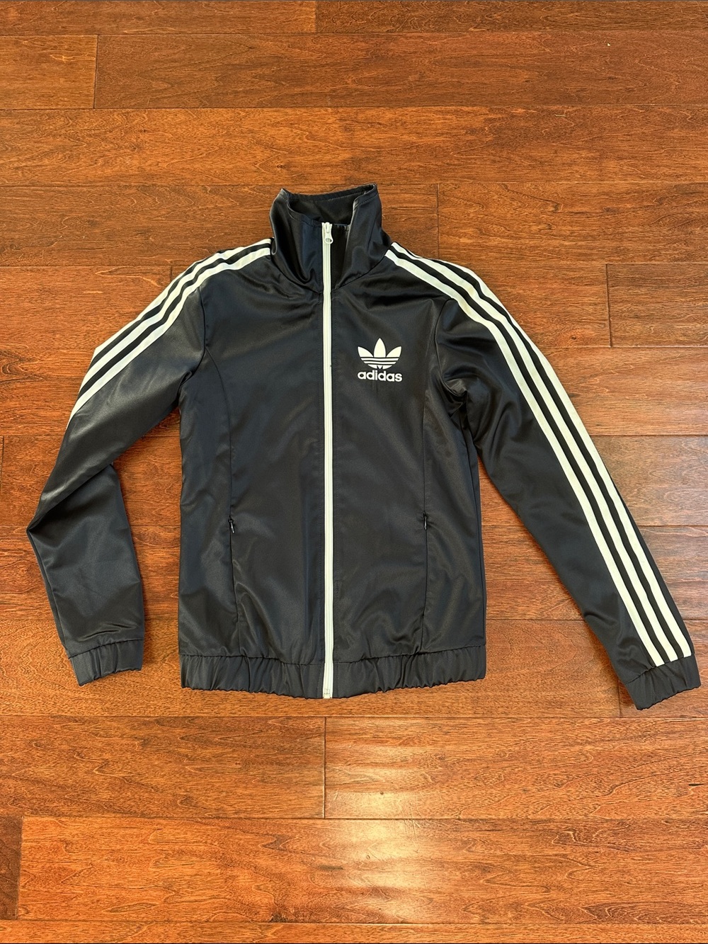 Like New Satin Adidas Jacket